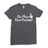 One More Beer Please Ladies Fitted T-Shirt