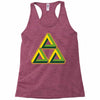 triforce illusion zelda Racerback Tank