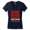 bad santa Women's V-Neck T-Shirt