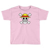 one piece skull Toddler T-shirt