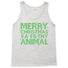 merry christmas ya filthy animal Tank Top
