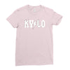 back in black Ladies Fitted T-Shirt