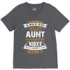 Super Cool Aunt Of A Freaking Awesome Niece V-Neck Tee