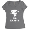 air khabib silhouette Women's Triblend Scoop T-shirt