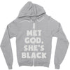 i met god she's Zipper Hoodie