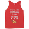 ice cream or a felony Tank Top