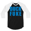 duck fuke 3/4 Sleeve Shirt