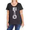 piston Ladies Curvy T-Shirt