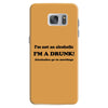 im not an alcoholic im a drunk t shirt x large funny beer pong keg par Samsung Galaxy S7
