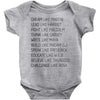 Dream Like Martin Baby Bodysuit