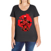 deadpool chimichanga Ladies Curvy T-Shirt