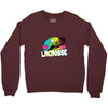 neon lacrosse Crewneck Sweatshirt