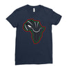 african black panther Ladies Fitted T-Shirt