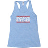 bonjour bitches Racerback Tank