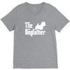 the dogfather west highland white V-Neck Tee