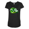 do not disturb Maternity Scoop Neck T-shirt