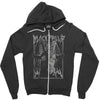 black metal phillip Zipper Hoodie