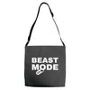 Beast Mode ON Adjustable Strap Totes
