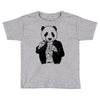 gangster panda Toddler T-shirt