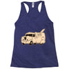 the shaggin' wagon Racerback Tank