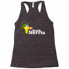 duck norris Racerback Tank