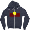 australian aboriginal Zipper Hoodie