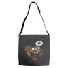 zombie ardilla Adjustable Strap Totes
