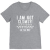 i'm not clumsy it's just the floor V-Neck Tee
