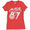 made in 1987 Ladies Fitted T-Shirt