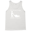 fat people are harder to kidnap funny Tank Top
