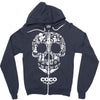 loco coco skul Zipper Hoodie