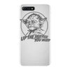 yoda funny slogan retro movie iPhone 7 Plus Case