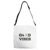 good vibes Adjustable Strap Totes