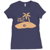 what's up beaches (2) Ladies Fitted T-Shirt