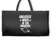 Greatest Wife In The Universe Weekender Totes