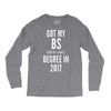 bs degree funny graduation Long Sleeve Shirts