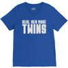 real men make twins V-Neck Tee