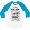 Vintage Aged To Perfection 1969 3/4 Sleeve Shirt