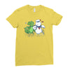 mallow titan Ladies Fitted T-Shirt