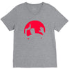 moonlight dark V-Neck Tee