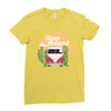 Sleep Around Ladies Fitted T-Shirt