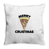 merry crustmas Throw Pillow