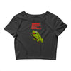 hippity hoppity get off my property Crop Top
