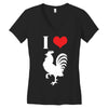 i love cock Women's V-Neck T-Shirt