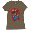 cutie pa Ladies Fitted T-Shirt
