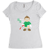 breaking bricks Women's Triblend Scoop T-shirt