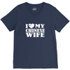 i love my chinese wife V-Neck Tee