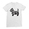 dog lover Ladies Fitted T-Shirt