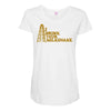 i drink your milkshake Maternity Scoop Neck T-shirt