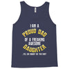 I'm A Proud Dad Of A Freaking Awesome daughter Tank Top